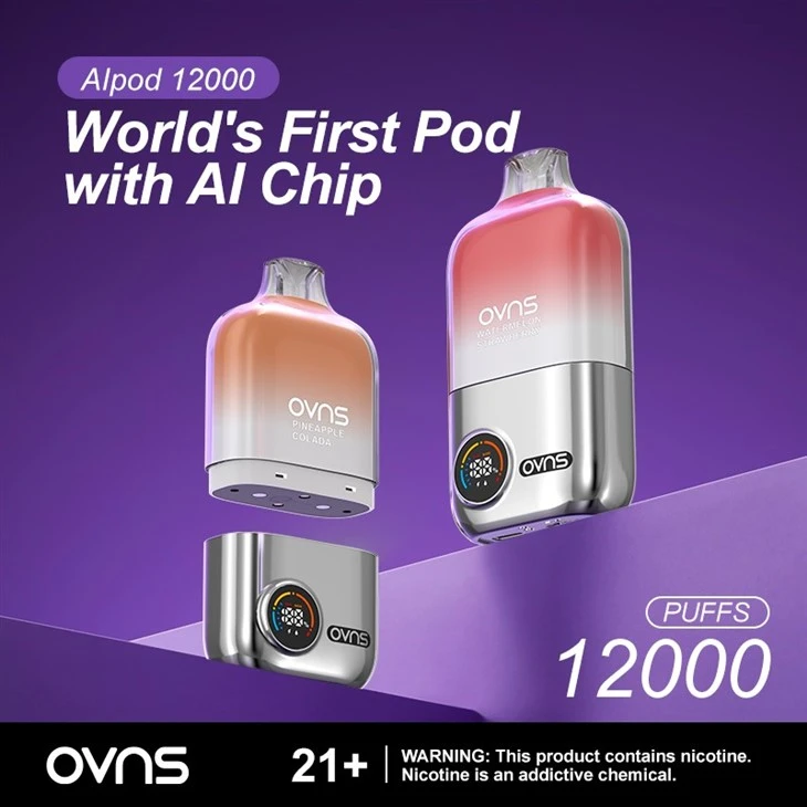 12000 Puffs Intelligent Replacable Vape Pod 5% 2% 0% Nicotine 12000 Puffs Intelligent Replacable Vape Pod 5% 2% 0% Nicotine